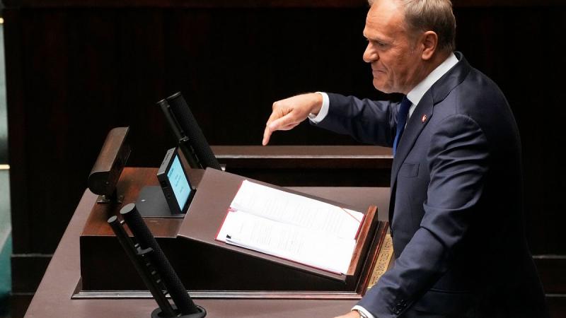 A Szejm bizalmat szavazott Donald Tusknak.