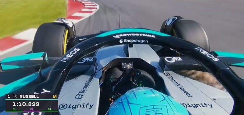 Russell pole pozíciós köre belső kamerás felvételen | M4 Sport