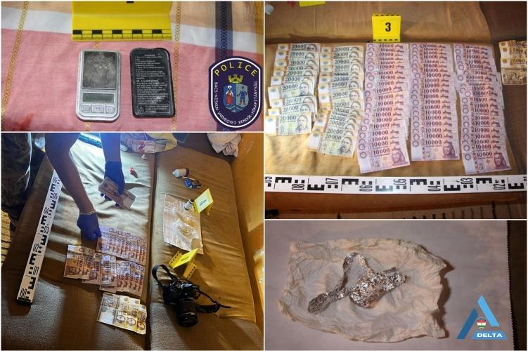 Lecsapott a rendőrség: Kiskunfélegyházán három kábítószer-kereskedőt tartóztattak le.