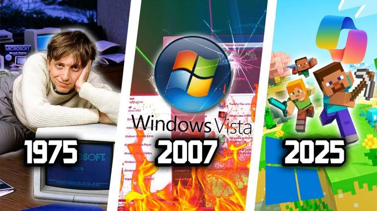 A Microsoft elmúlt öt évtizede tele volt izgalmas eseményekkel és jelentős innovációkkal.